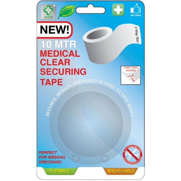 Clear Hospital Tape 