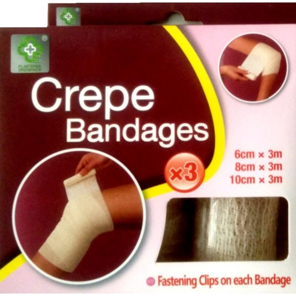 Crepe Bandages 3's 