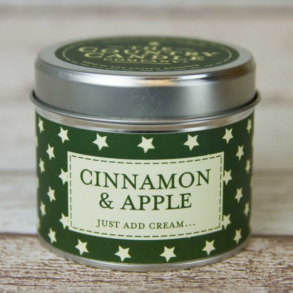 Cinnamon Apples Superstars Candle In Tin