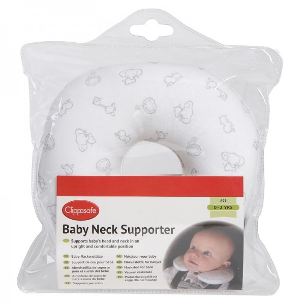 Baby Neck Supporter - Safari Print