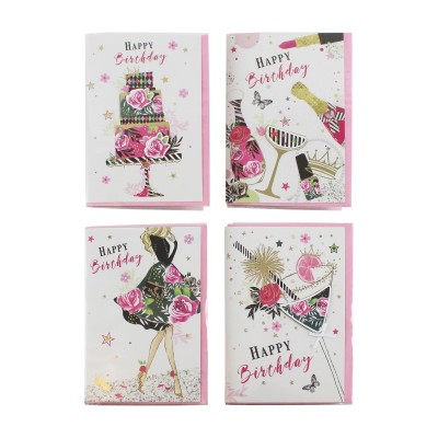 Birthday Female 2 Code 50 Cards (24)