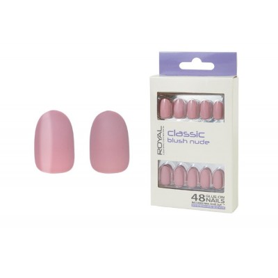 48 Classic Blush Nude Nails + 2g Glue (6)