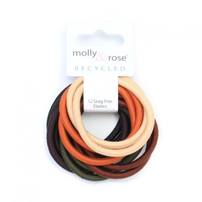 Recycled Elastics Naturals Mix 4mm Thick