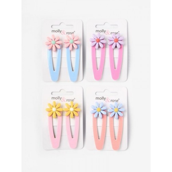 Card Of 2 Plastic Daisy Sleepies 5cm