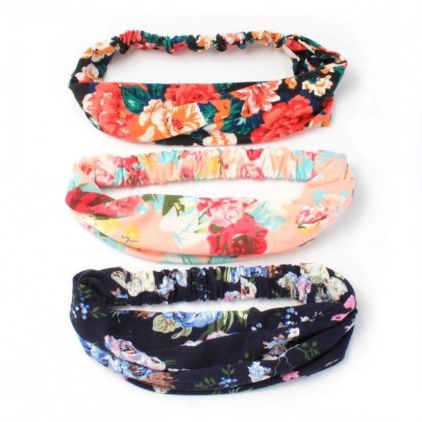 Floral Rose Print Bandeau (3)