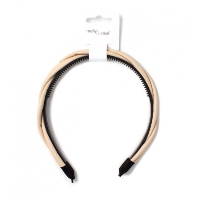 Aliceband / faux leather twist aliceband (3)