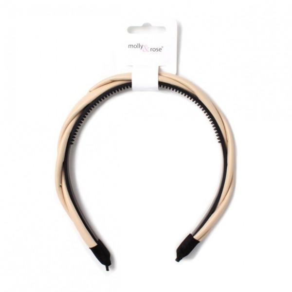 Aliceband / faux leather twist aliceband (3)