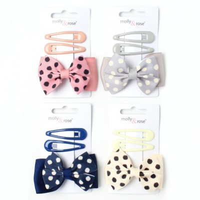 Sleepies / bow sleepies & clip set (8)