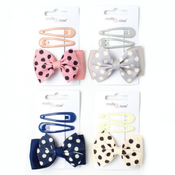 Sleepies / bow sleepies & clip set (8)