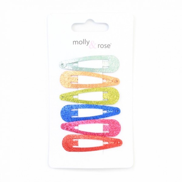 Sleepies / card of 6 glitter sleepies 5cm (6)