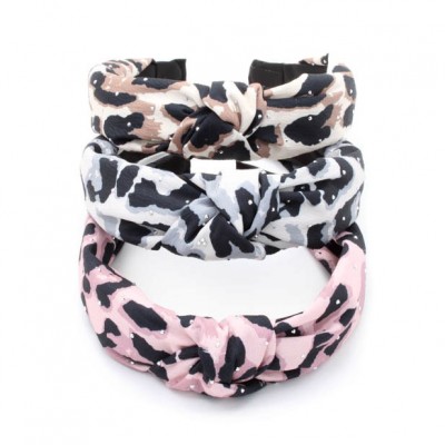 3cm Wide Animal Print Knotted Aliceband