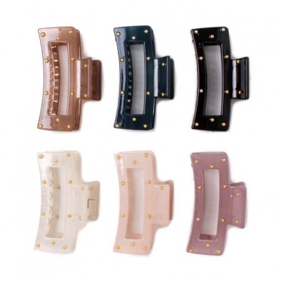 Stud Detail Rectangle Clamp 8.5cm 