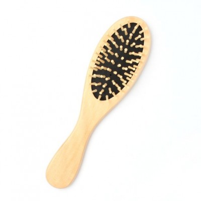 Hairbrush / 22cm wooden hairbrush with wooden pins (6)