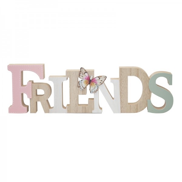 Friends Plaque (3)  (43x2x13cm)