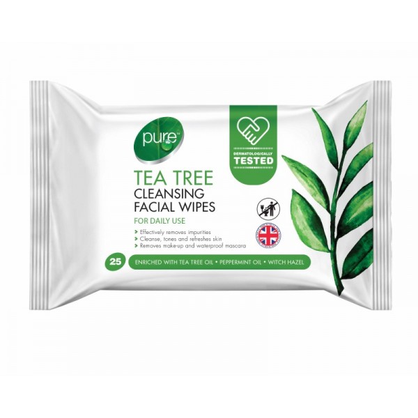 Pure Wipes - Tea Tree