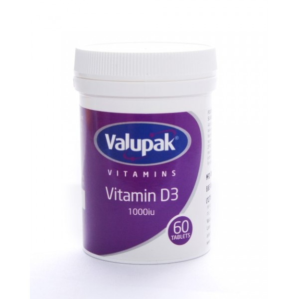 Vitamin D3 1000iu Tablets 60s