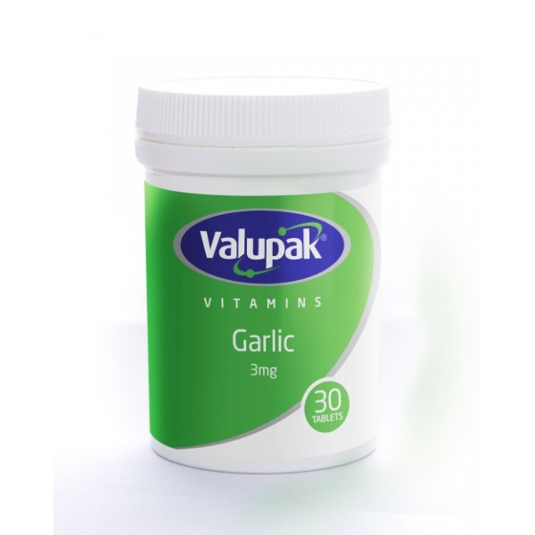 Garlic 3mg Tablets 30s