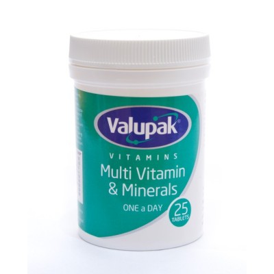 Multi Vitamin And Minerals Oad Tablets 25s