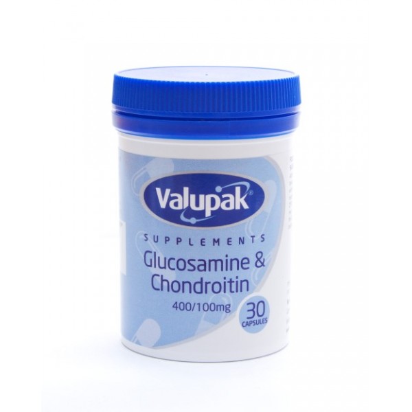 Glucosamine & Chondroitin 400/100mg Capsules 30s