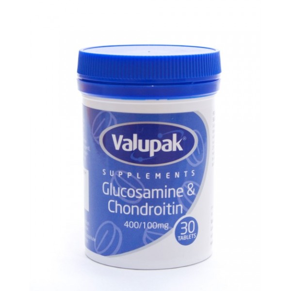 Glucosamine & Chondroitin 400/100mg Tablets 30s