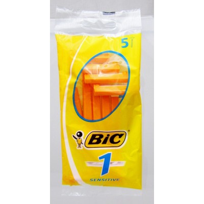 Bic 1 Disposable Razors - Sensitive 5's