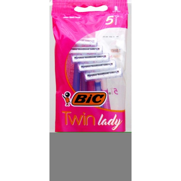 Bic Twin Lady Disposable Razors - Sensitive 5's