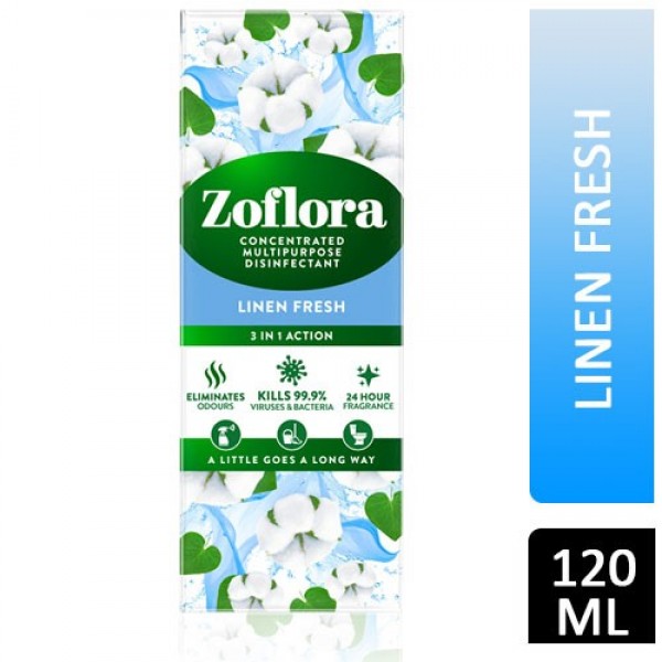 Zoflora 120ml Fresh Linen (12)