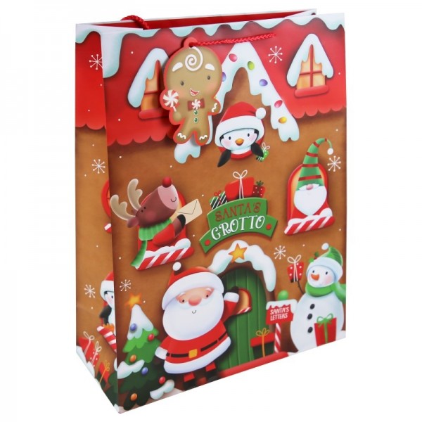 Santa's Grotto Xl Gift Bag (12)