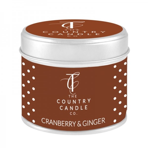 Cranberry & Ginger Tin Candle (6)
