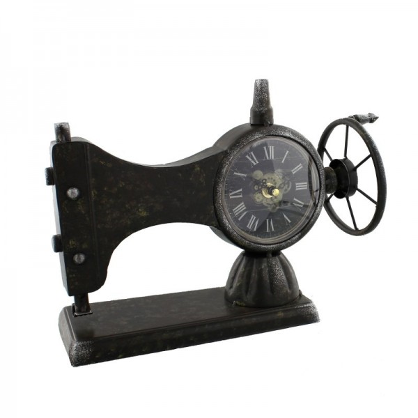 Hometime Mantel Clock - Sewing Machine (2)