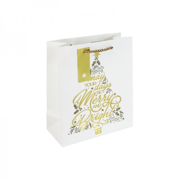 Merry & Bright Tree Medium Bag  (12)