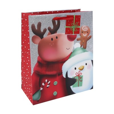 Xmas Pals Glitter Large Bag  (12)