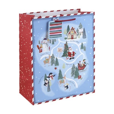 North Pole White Kraft Large  (12)