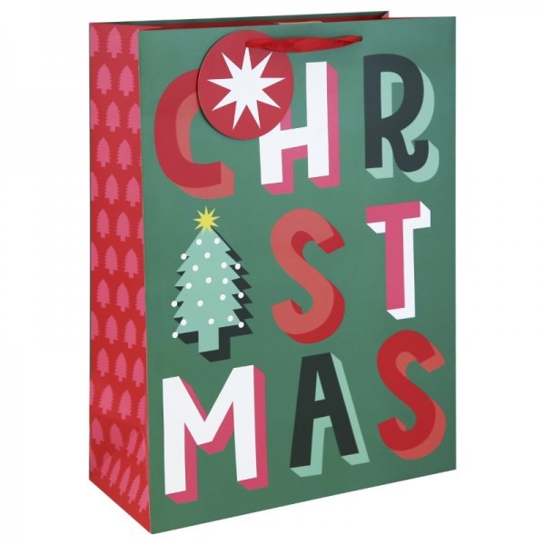 Merry Xmas Brights Wide  Xl Bag  (12)