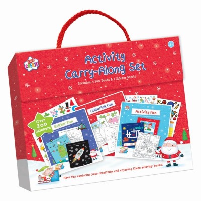 Xmas Sticker Carry Along Set (12)
