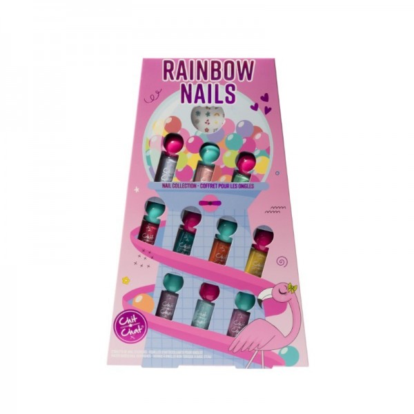Chit Chat Rainbow Nails (6)
