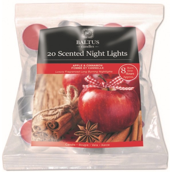20pk Apple & Cinnamon 8HR Burn Night-lights (26)
