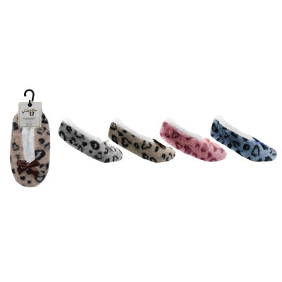 Ladies Slipperette Asstd Heart Design (12)