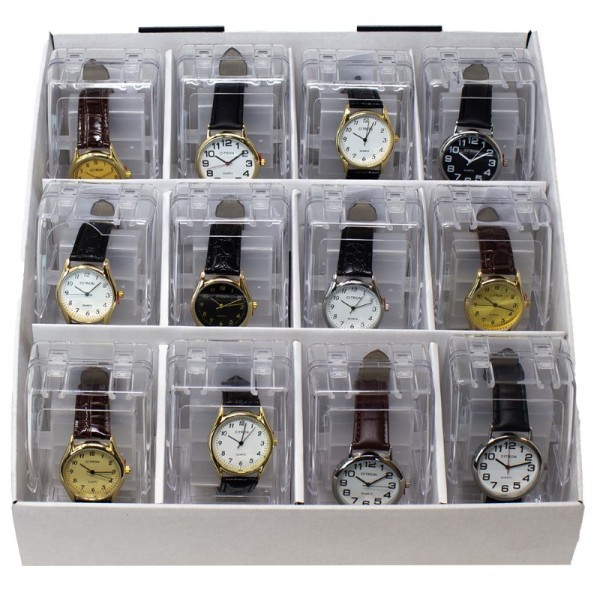 Gents Citron Quart Strap Watch Cdu (12)