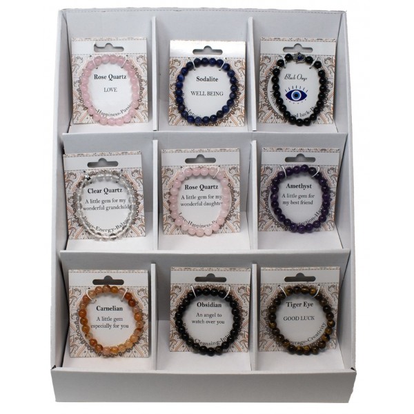 Semi Precious Message Bracelets (36)