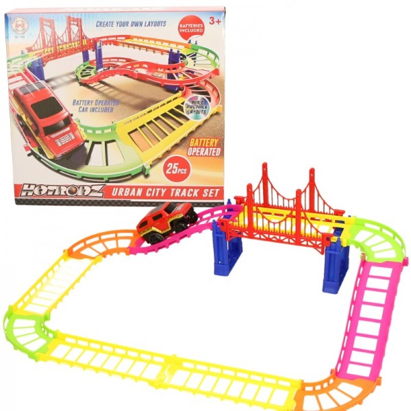 B/o Urban City Track Set (8)
