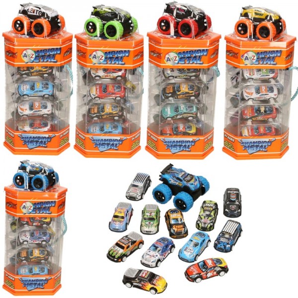 13pc Alloy Car Set 4 Asstd (12)