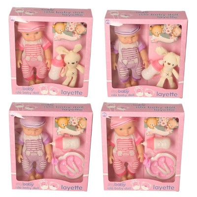 26cm Isla Baby Doll Set 4 Asstd (4)