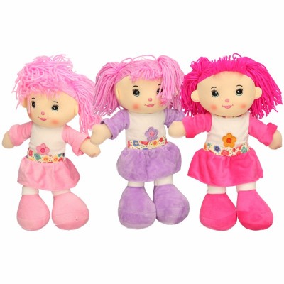 36cm Flowers RAG Dolls 3 Asstd (12)