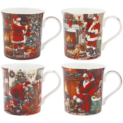 Santa Mug 4 Asstd (6)