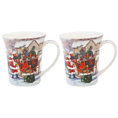 Santa Mugs 2 Set (3)