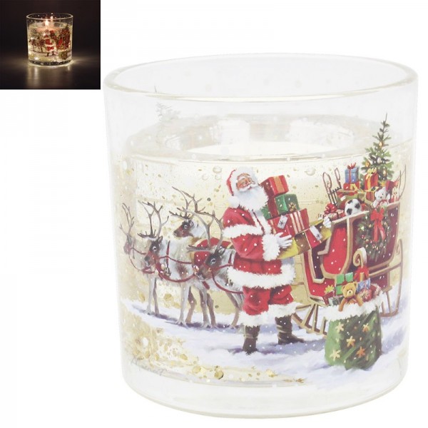 Santa LED Candle  (6)
