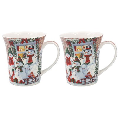 Snowmen Mugs 2 Set (3)