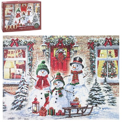 Snowman Wooden Puzzle 1000 Pcs (3)