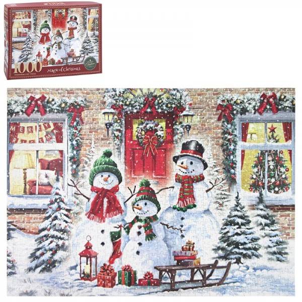 Snowman Wooden Puzzle 1000 Pcs (3)